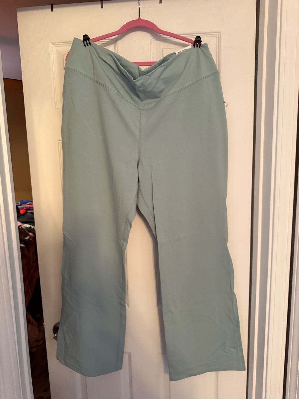 Old Navy Sage Green Boot-Cut yoga pants